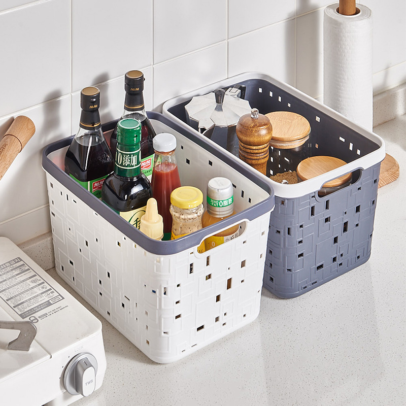 Laminated Plastic Storage Basket Children's Toys Organizer Box Kindergarten Clutter Organizer Box Basket Application Scenario
