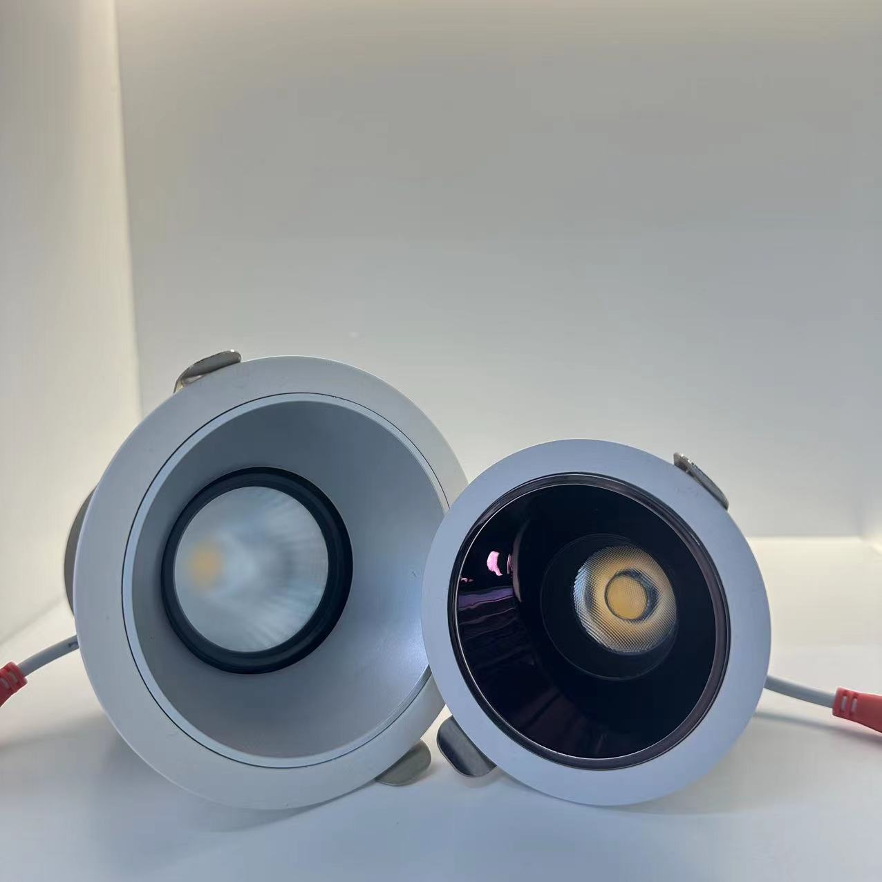 COB downlight LED DOWN LIGHT 3 inches 5 inches white reflective matte Specification image