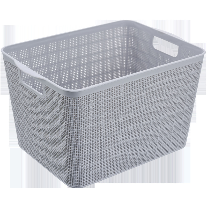 Linen Storage Basket Back-To-School Season Japanese Plastic School Kindergarten Beauty Salon Storage Basket Toy Organizer Basket Specification drawing