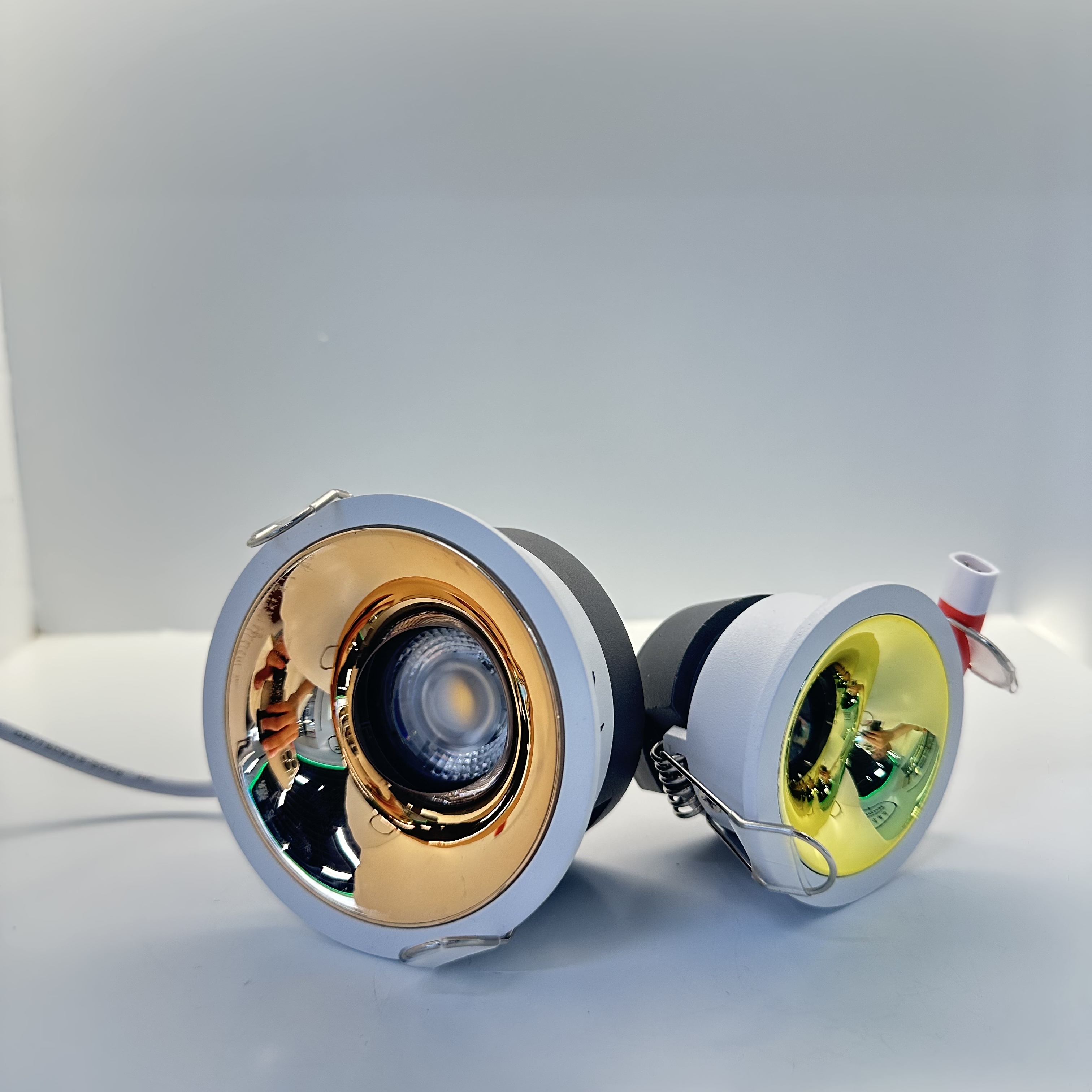 COB downlight LED DOWN LIGHT 3 inches 5 inches black gold reflective Application Scenario