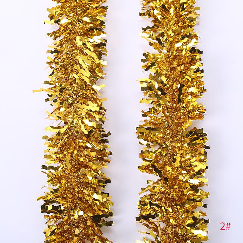 New Christmas Color Stripe Party Scene Cheerleading Ribbon Halloween Scimitar Wave Color Stripe Wholesale Item Picture