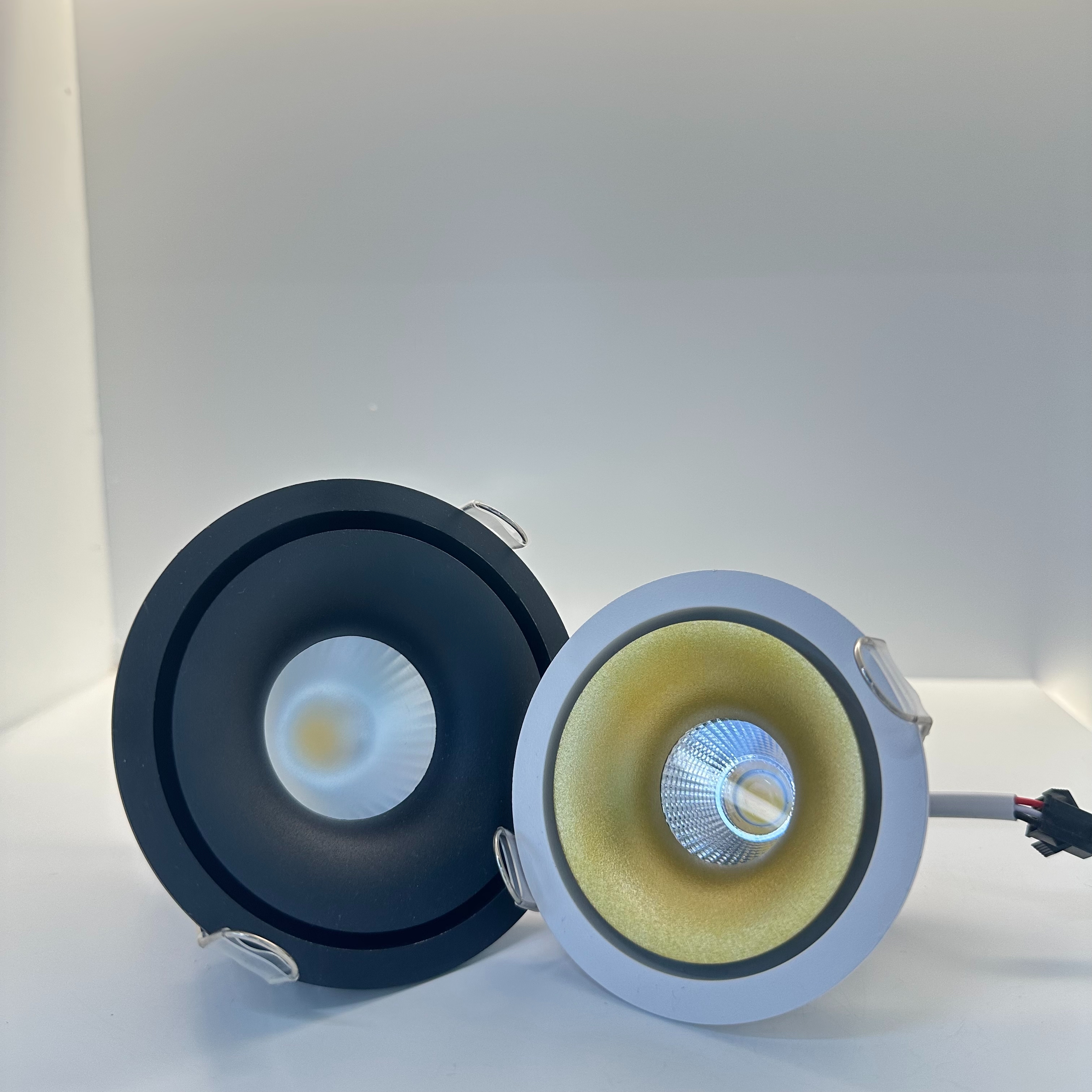 COB downlight LED DOWN LIGHT 3 inches 5 inches Black gold white matte Item Picture