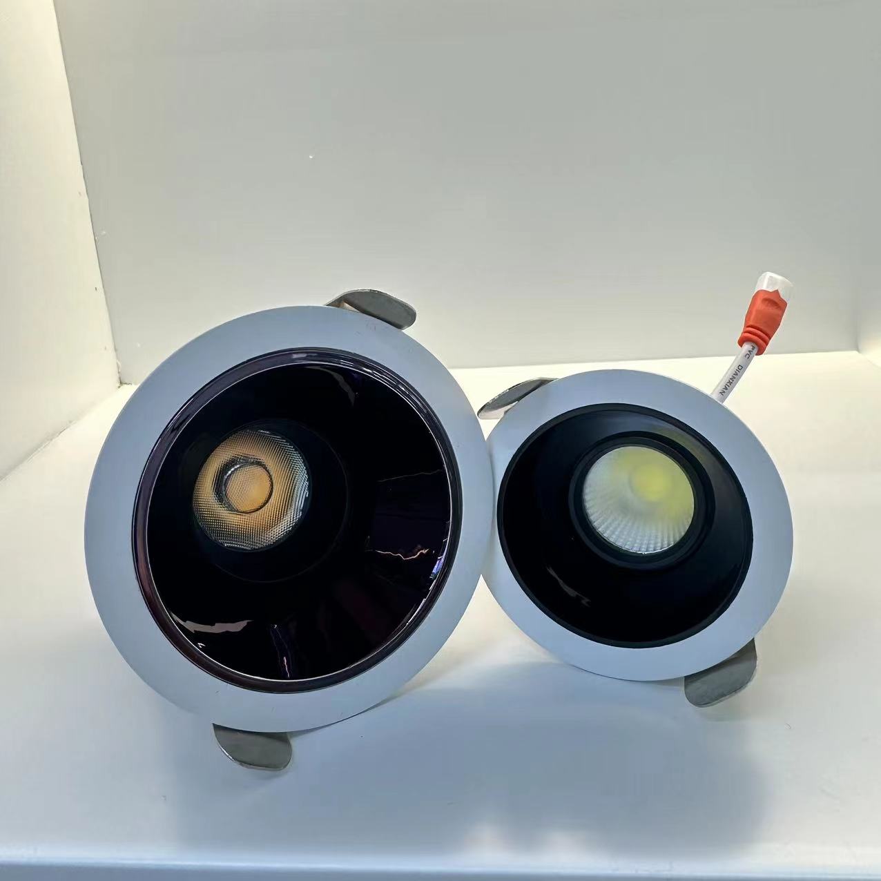 COB downlight LED DOWN LIGHT 3 inches 5 inches white reflective matte Item Picture