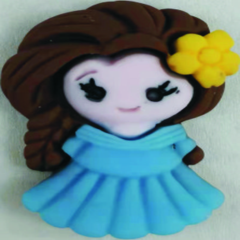 Material package, personalized decorative items, diy hair clips, fridge magnets, 5775, cute stationery box, three-dimensional accessories, epoxy resin