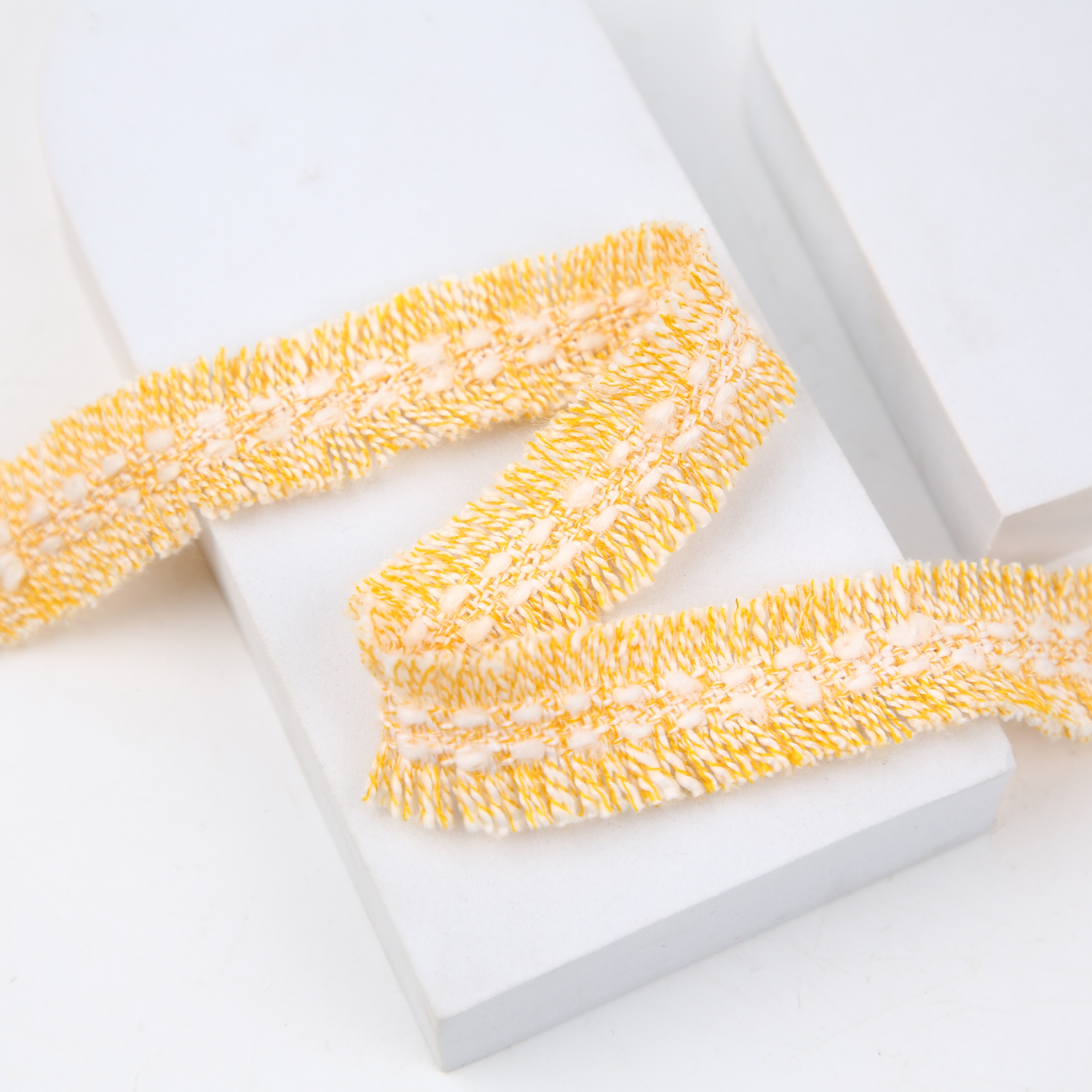 Colorful Money Woven Lace Webbing National Costume Costume Doll Skirt Cuff Accessories Cloth Edging Specification drawing