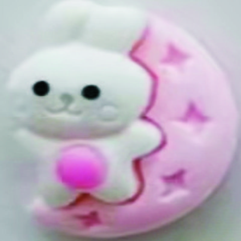 Cartoon brooch decoration, hair band accessory, fridge magnet diy5743, cute resin three-dimensional cream glue