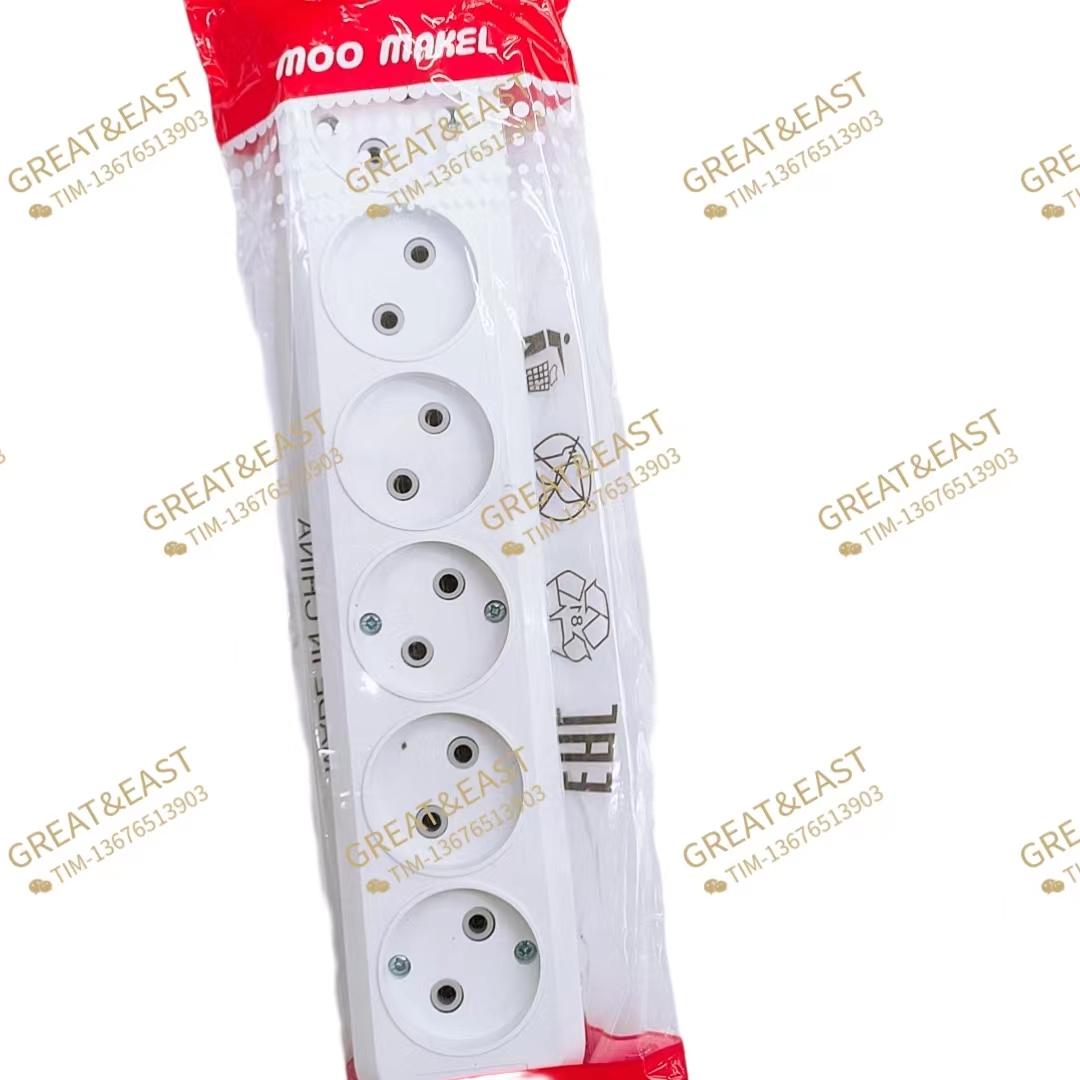 European-style six-digit wireless power strip for electrical products Item Picture
