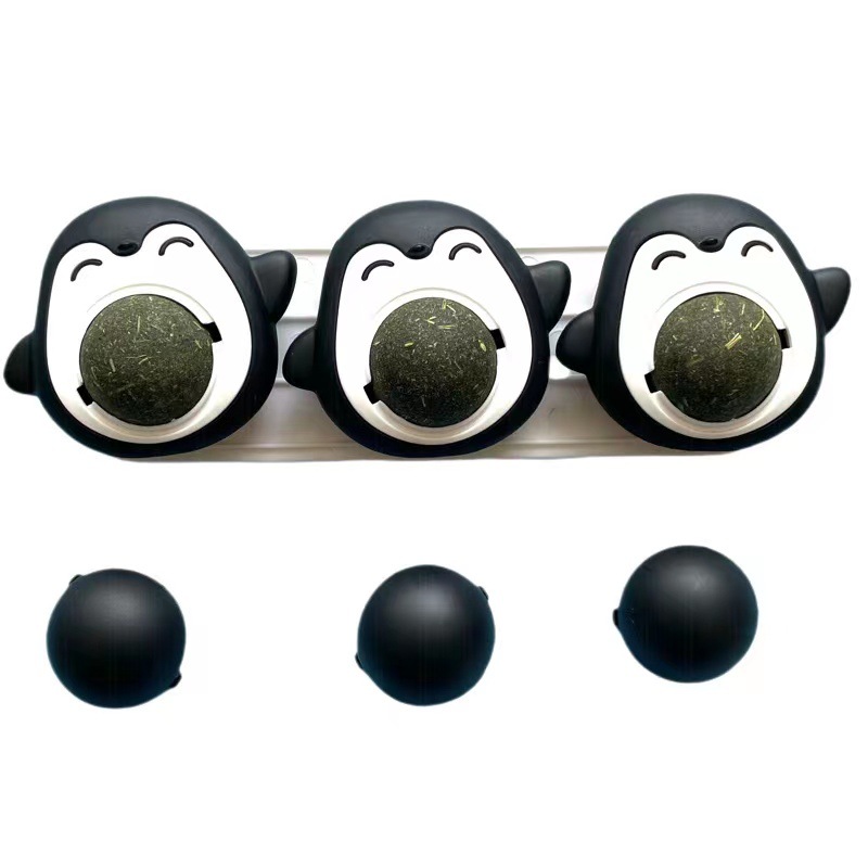 New catnip toys, spinning cat balls, fun and self-entertaining cat toys, teething and tooth-cleaning interactive pet products Item Picture