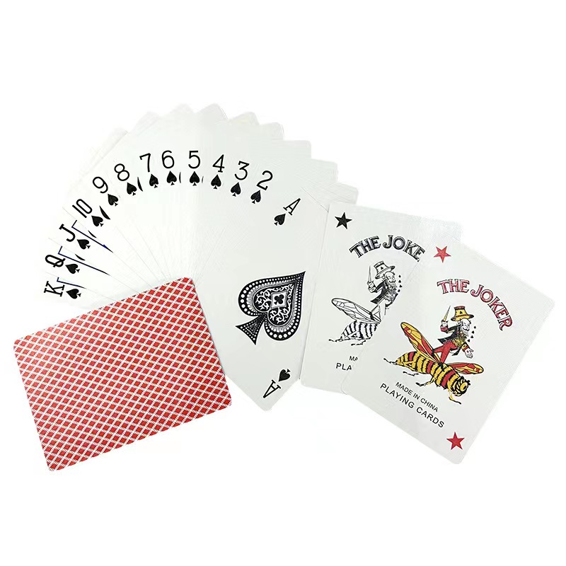 扑克牌/扑克/扑克扑克牌/卡片/卡游白底实物图