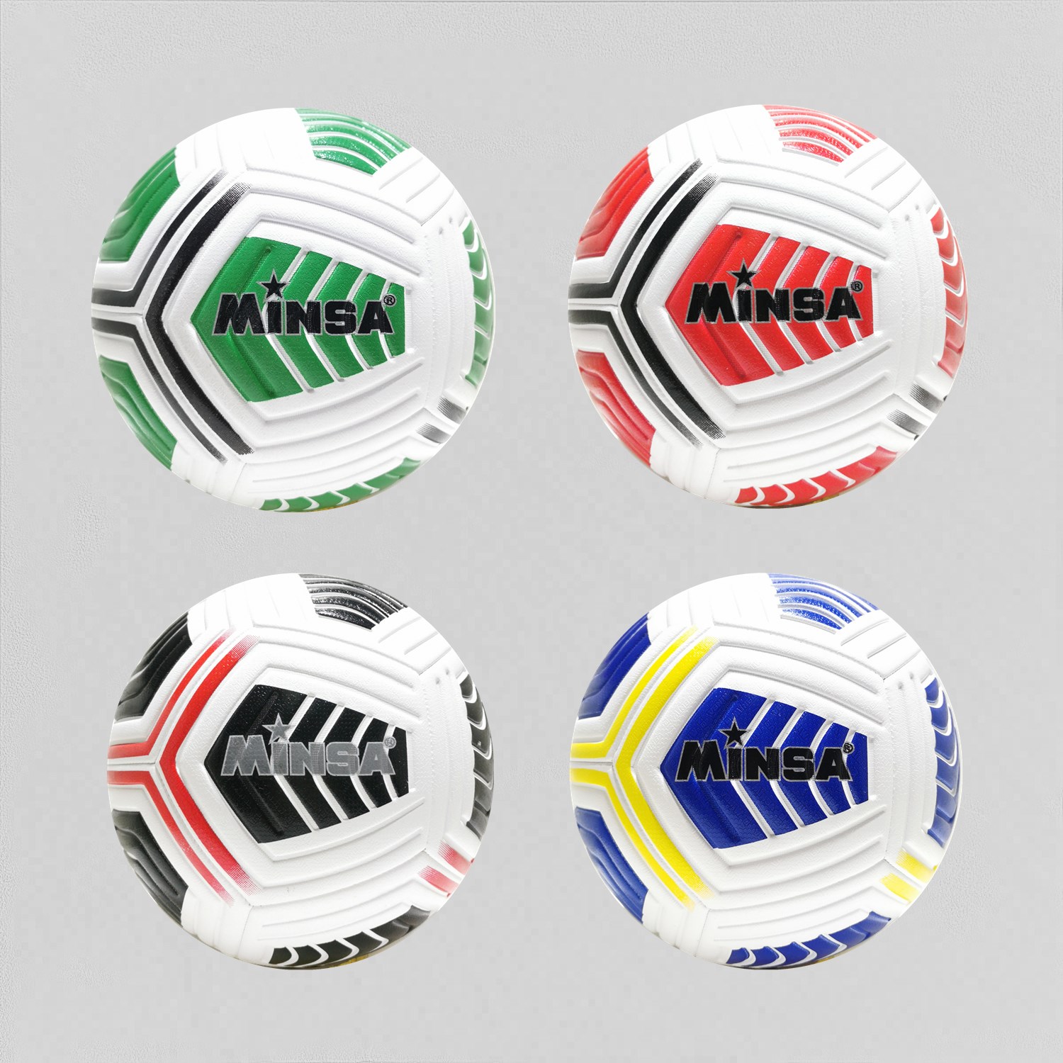 Football Factory Direct SalesMINSANo.4/5 TPE Machine Sewing Football Students Can Train the Competition Wear-Resistant Customizable LOGO thumbnail