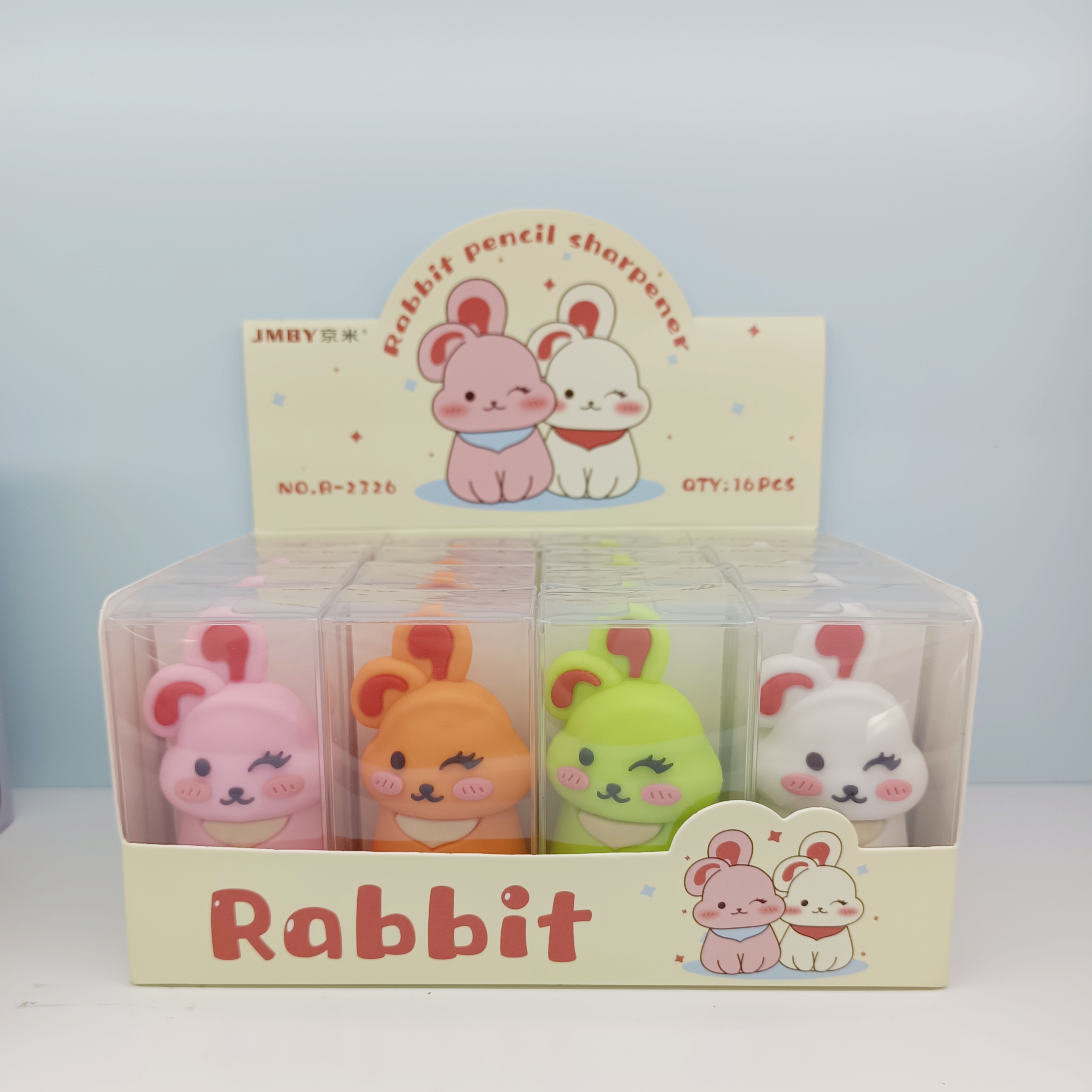 Creative cute silicone cartoon shape pencil sharpener mini portable stationery for students details Picture