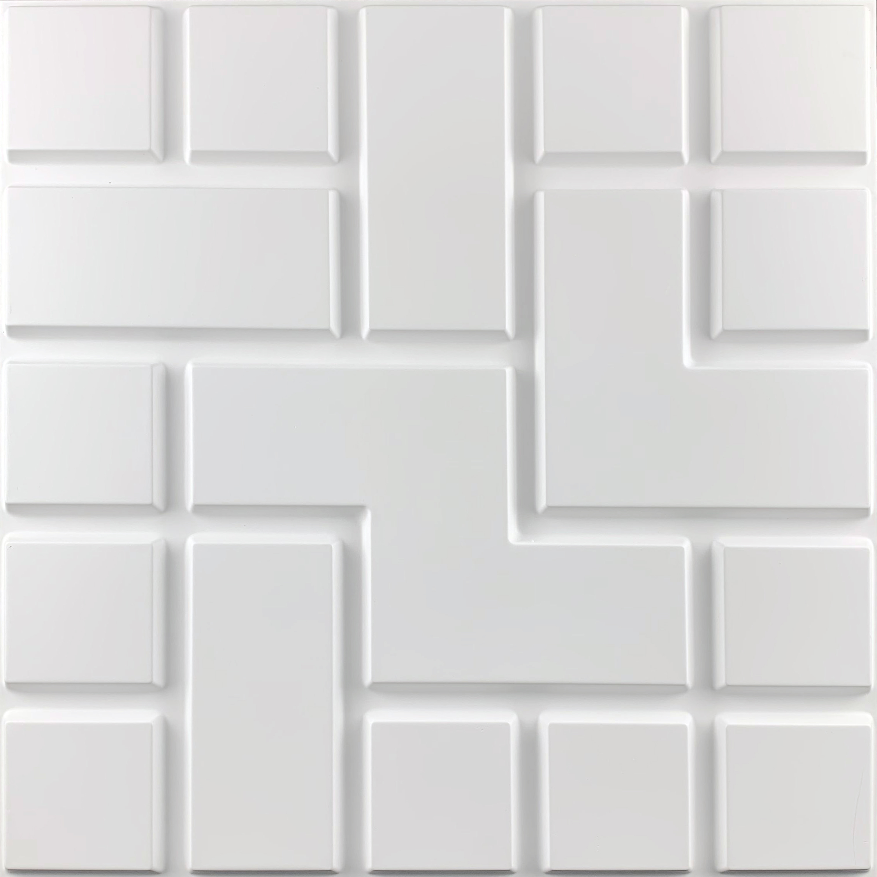 答案：3D墙板/3D装饰/白色波浪/时尚装饰/防水墙板/立体墙板/Wallpanel产品图