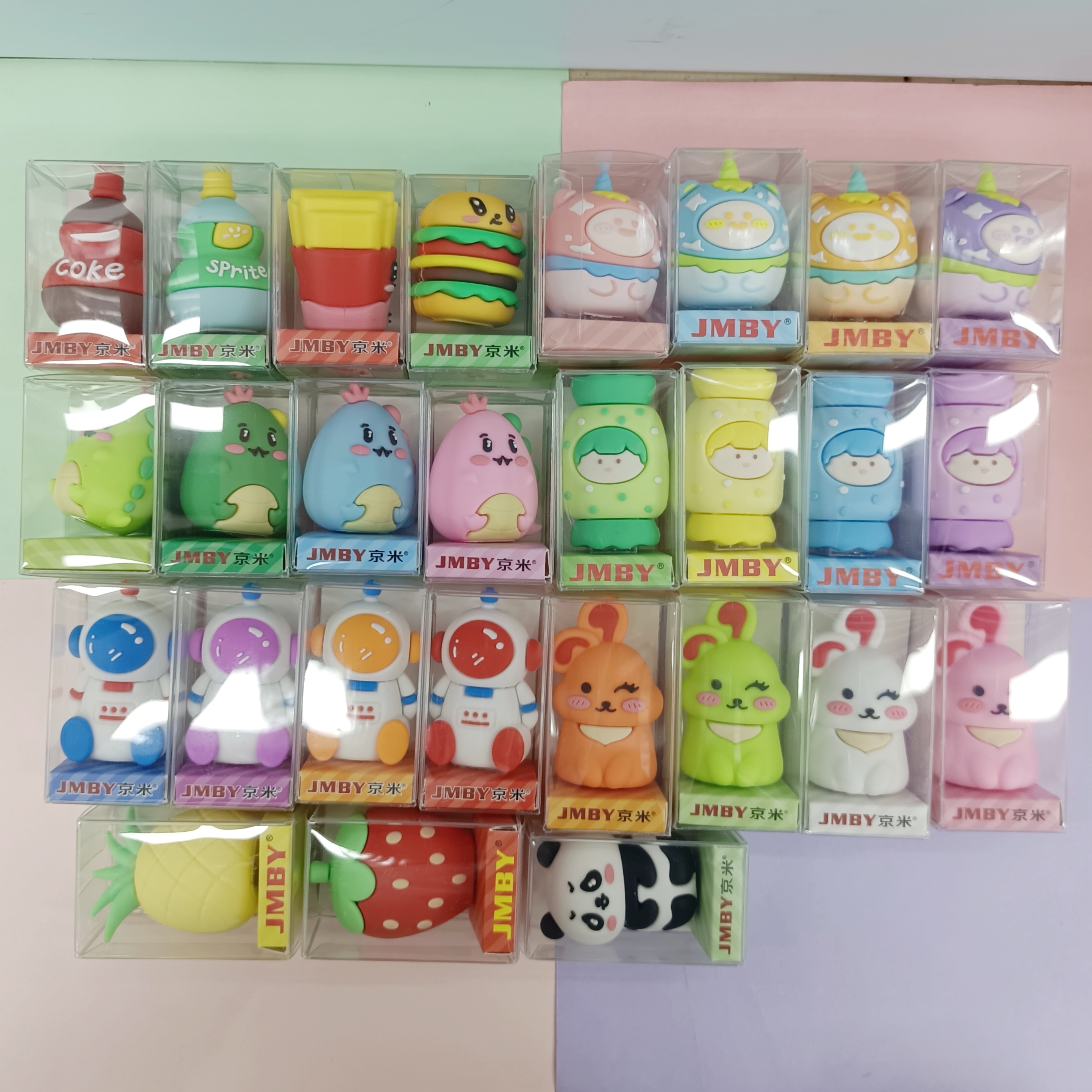 Creative cute silicone cartoon shape pencil sharpener mini portable stationery for students Item Picture