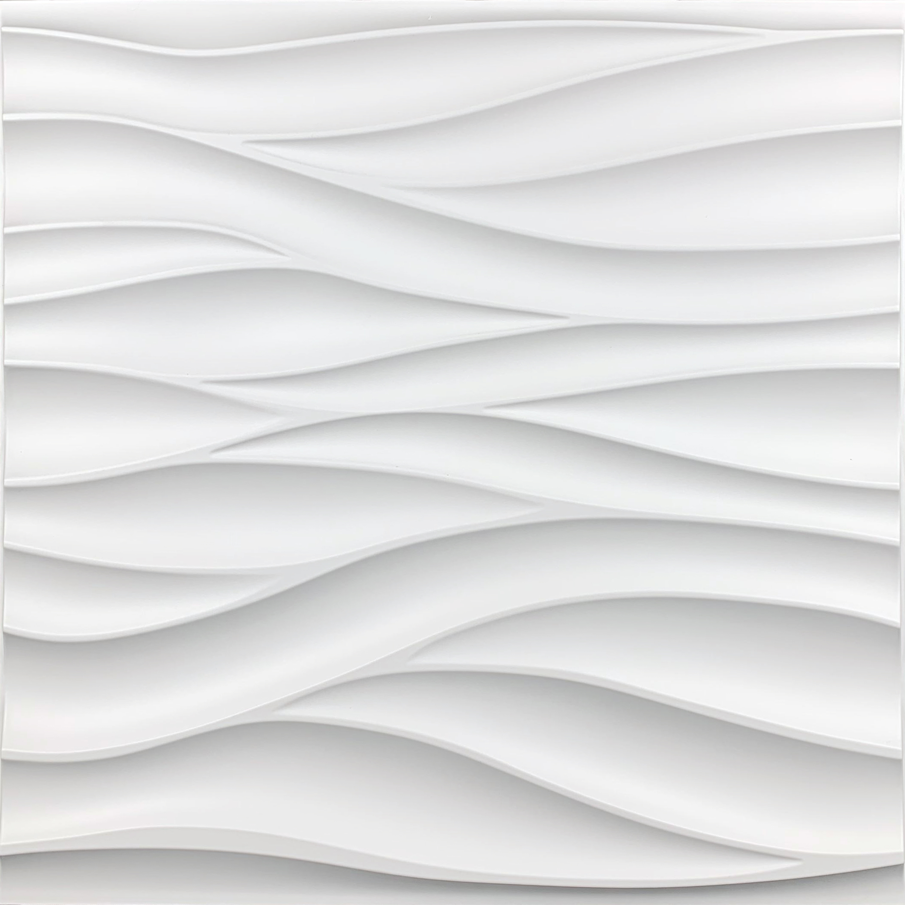 答案：3D墙板/立体墙板/Wallpanel/波浪墙板/时尚装饰/防水阻燃白底实物图