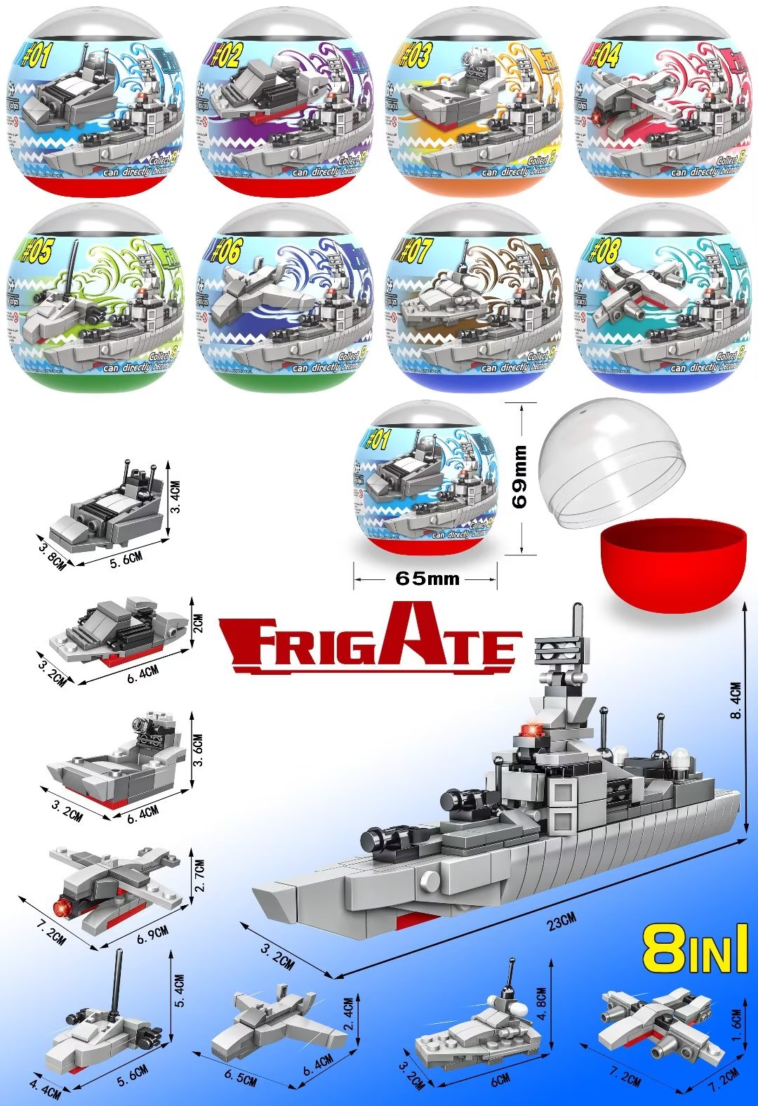Children's toys, fun gashapon toys, building block assembly, educational small toys, kindergarten activity gifts, giveaways, toys