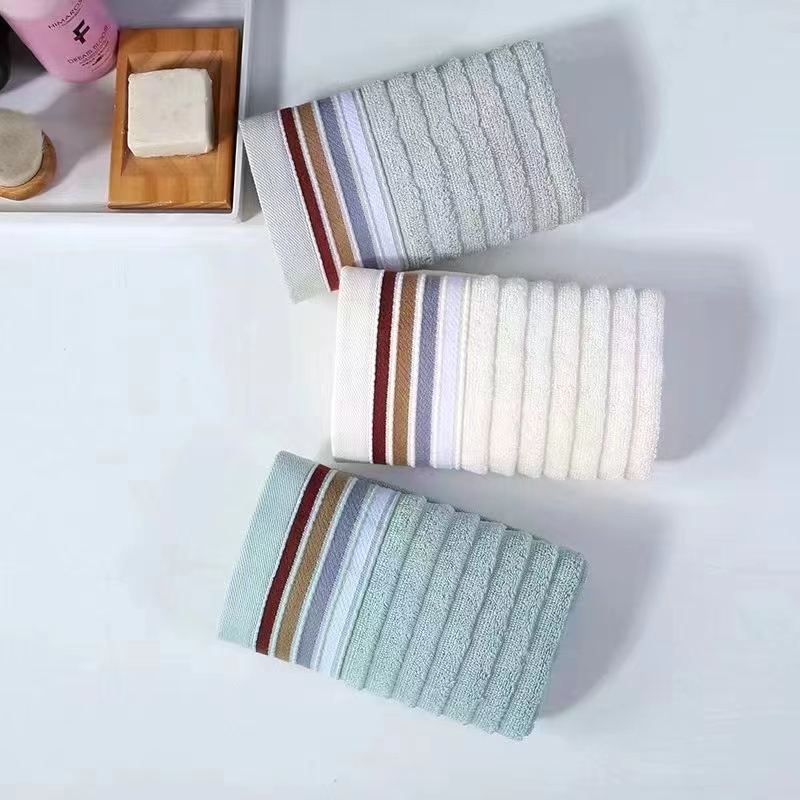 Hengyuan xiang 2GT8463 rendimiento de alto rendimiento toalla de barra horizontal de algodón liso papel de estafa de algodón no se pierde color no se pierde pelo suave y absorbente regalos pic 9