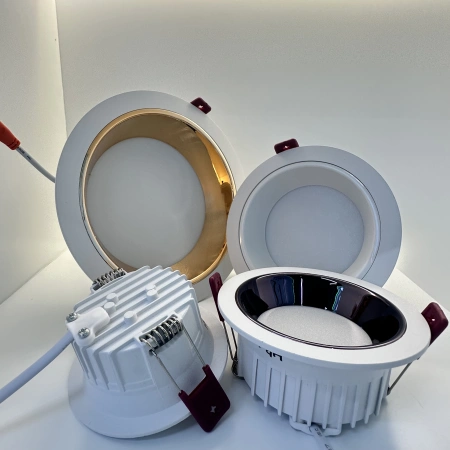 COB downlight LED DOWN LIGHT 3 inches 5 inches gold, white, black matte reflective COB downlight LED DOWN LIGHT 3 inches 5 inches gold, white, black matte reflective