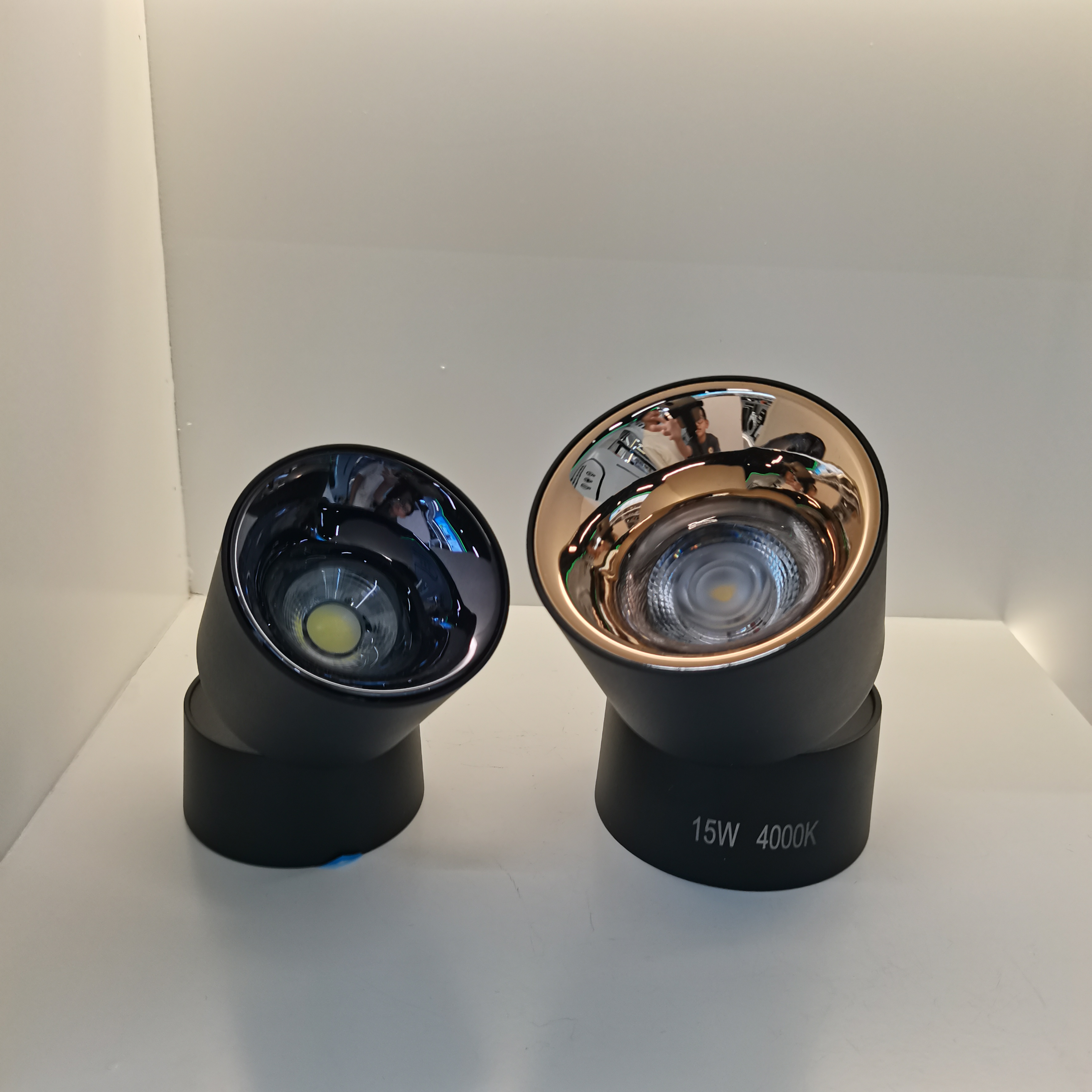 COB downlight LED DOWN LIGHT 3 inches 5 inches black gold Black gold white reflective