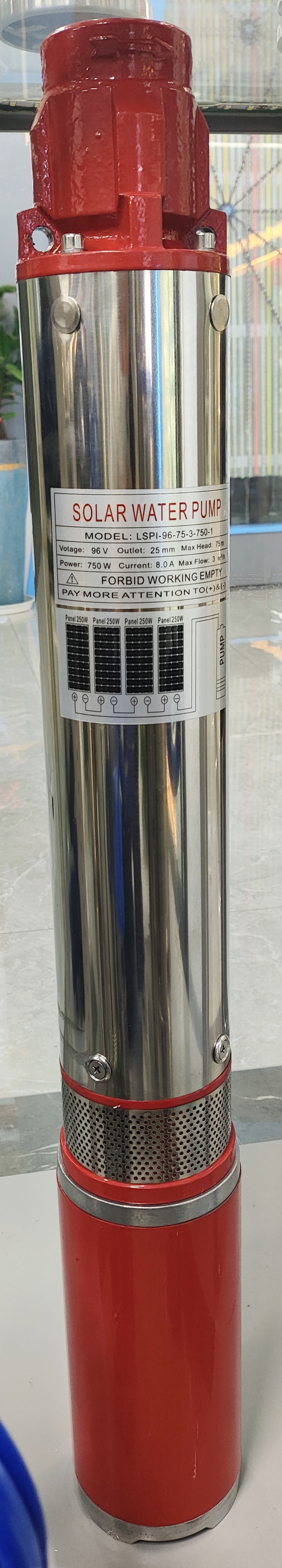 太阳能新能源泵/高效率环保节能泵/ALEXMAX/LSPI-96-75-3-750-1