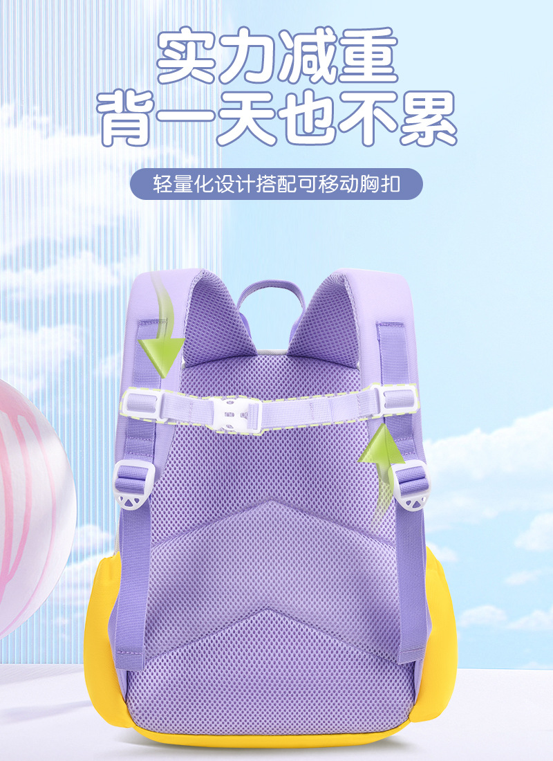 时尚百搭学生书包便携轻便双肩包LZJ-4602详情10