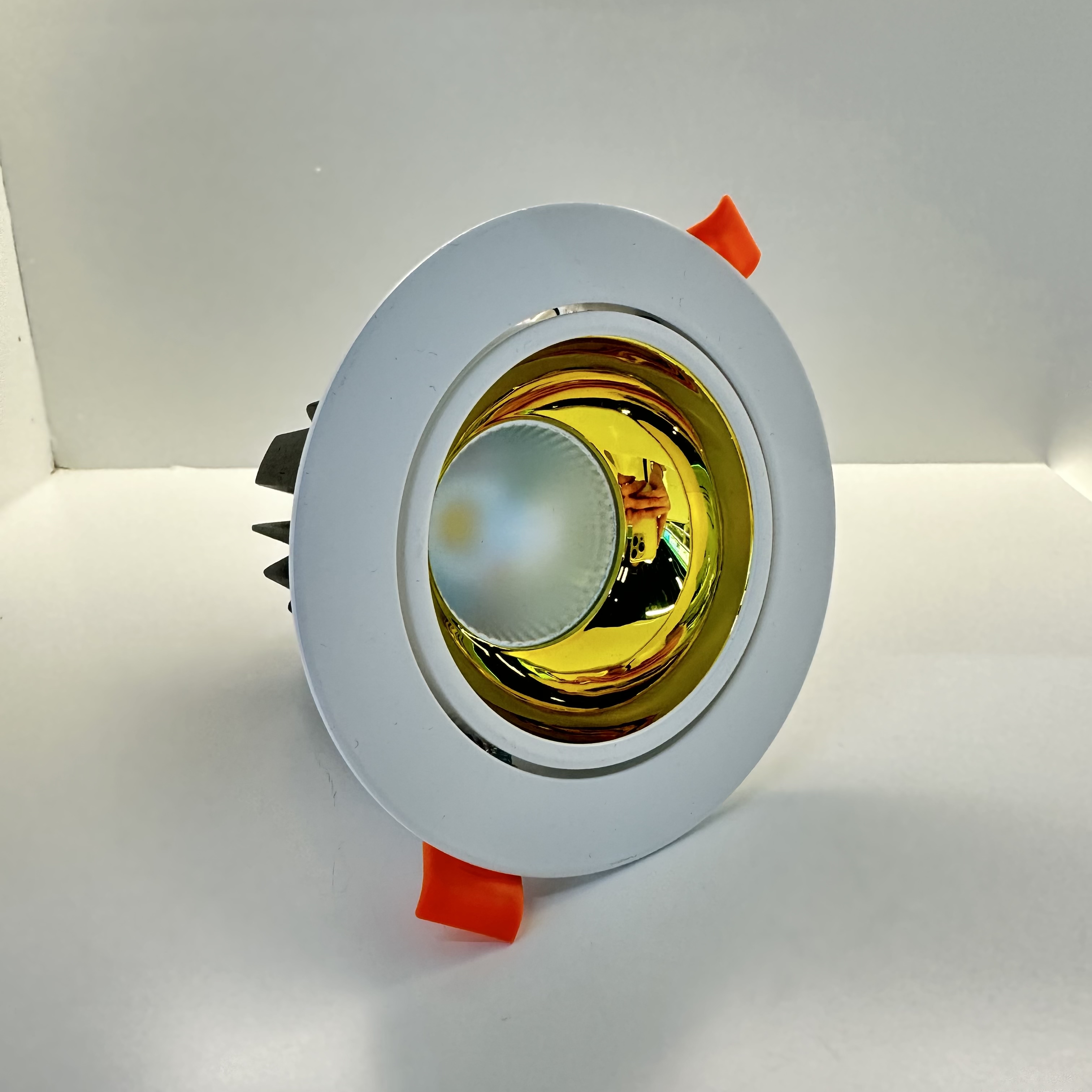 COB downlight LED DOWN LIGHT 3 inches 5 inches black gold Black gold reflective details Picture