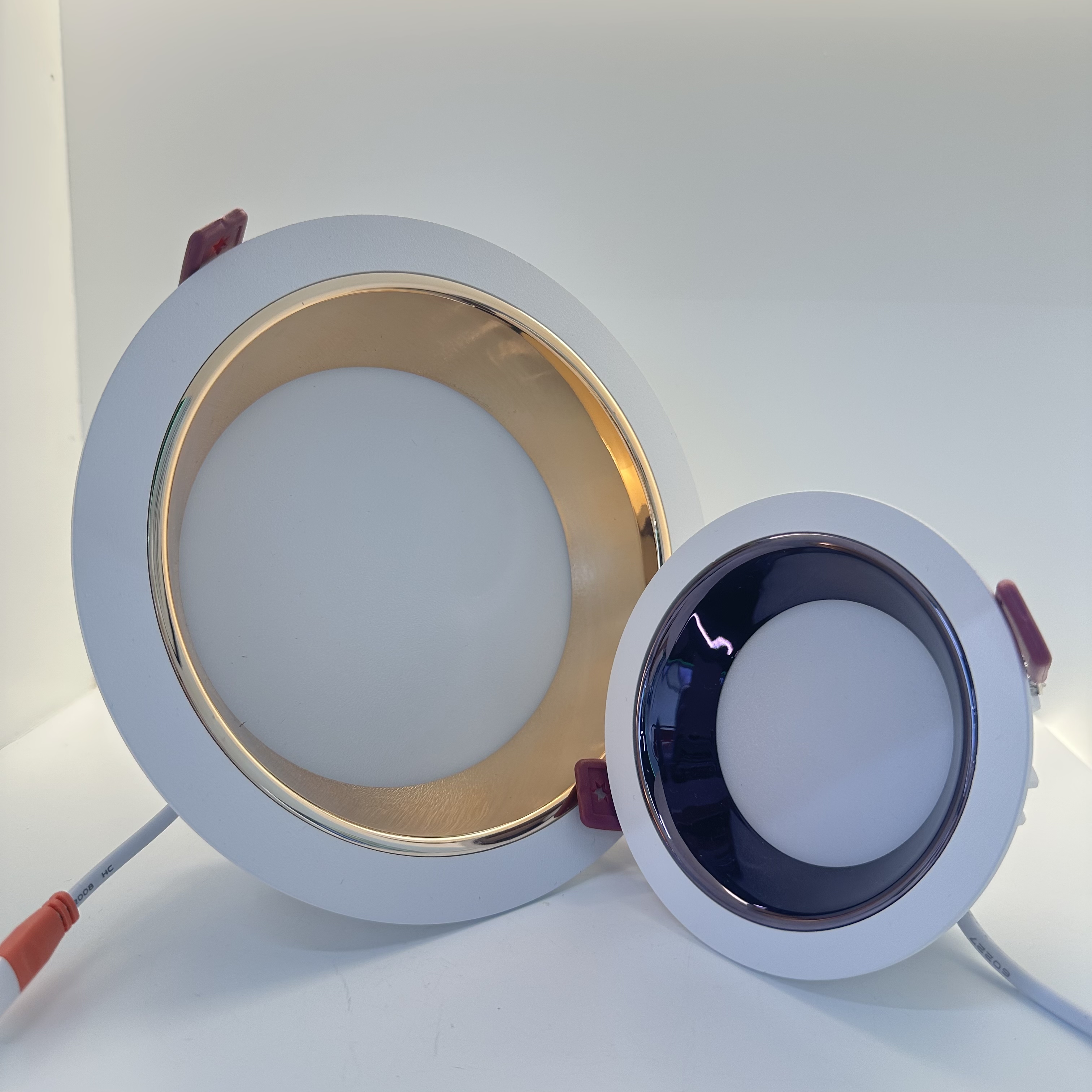 COB downlight LED DOWN LIGHT 3 inches 5 inches gold, white, black matte reflective Application Scenario