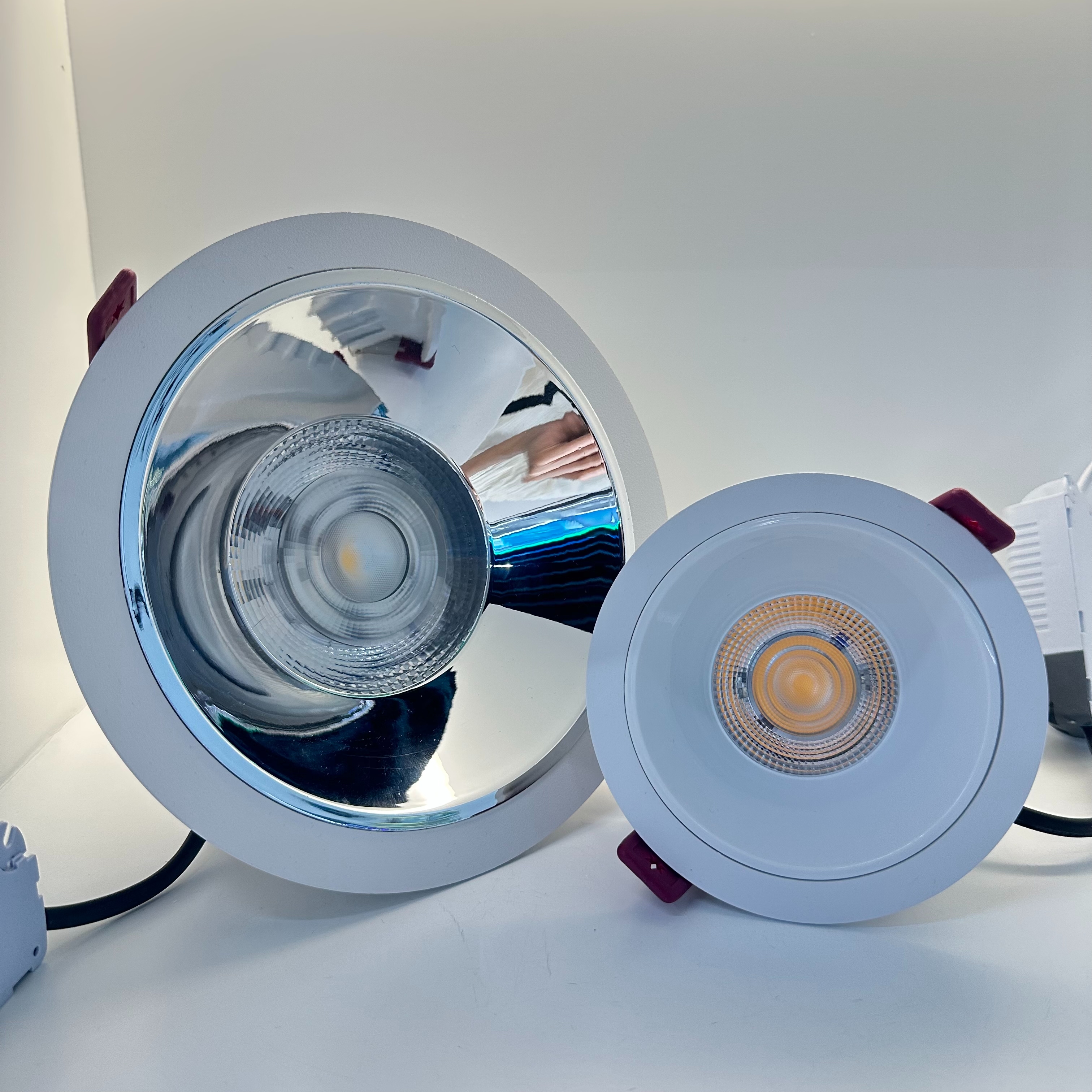 COB downlight LED DOWN LIGHT 3 inches 5 inches white black matte reflective Application Scenario