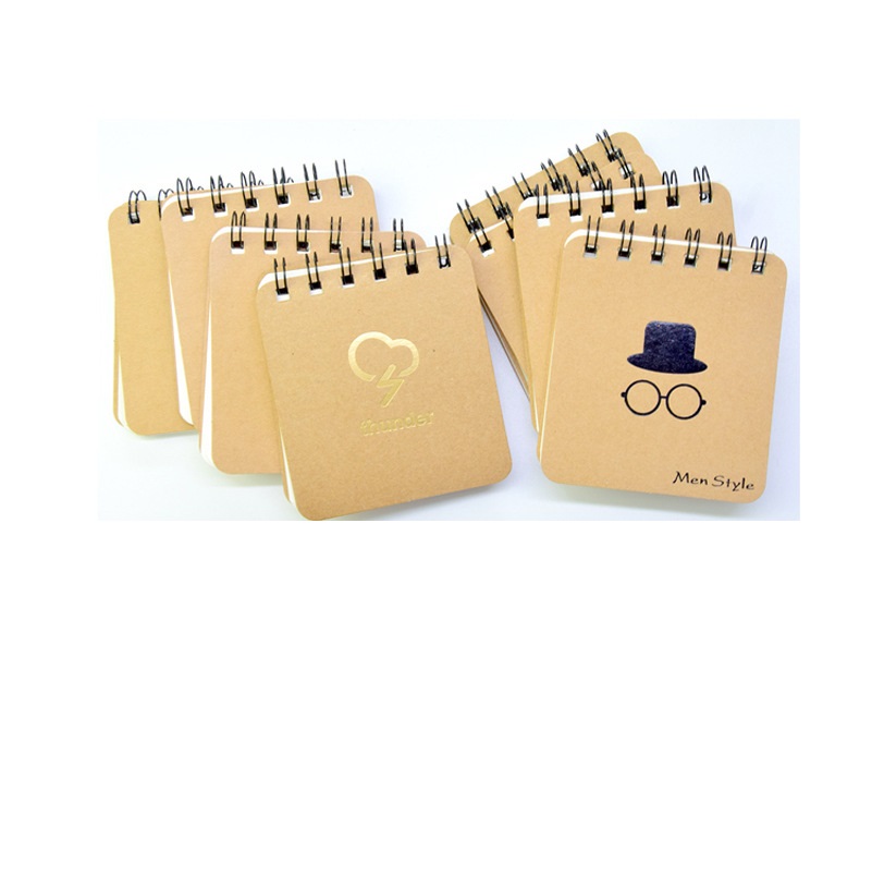 Stationery English style gentleman glasses beard coil book notebook notepad Graffiti book portable book
