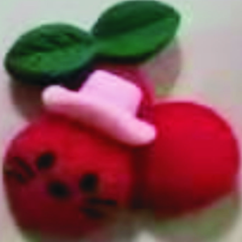 Creative decorative items, handcrafted for export, special offer: 7368. Simulated toy hairpins, cream rubber phone cases, material necklaces
