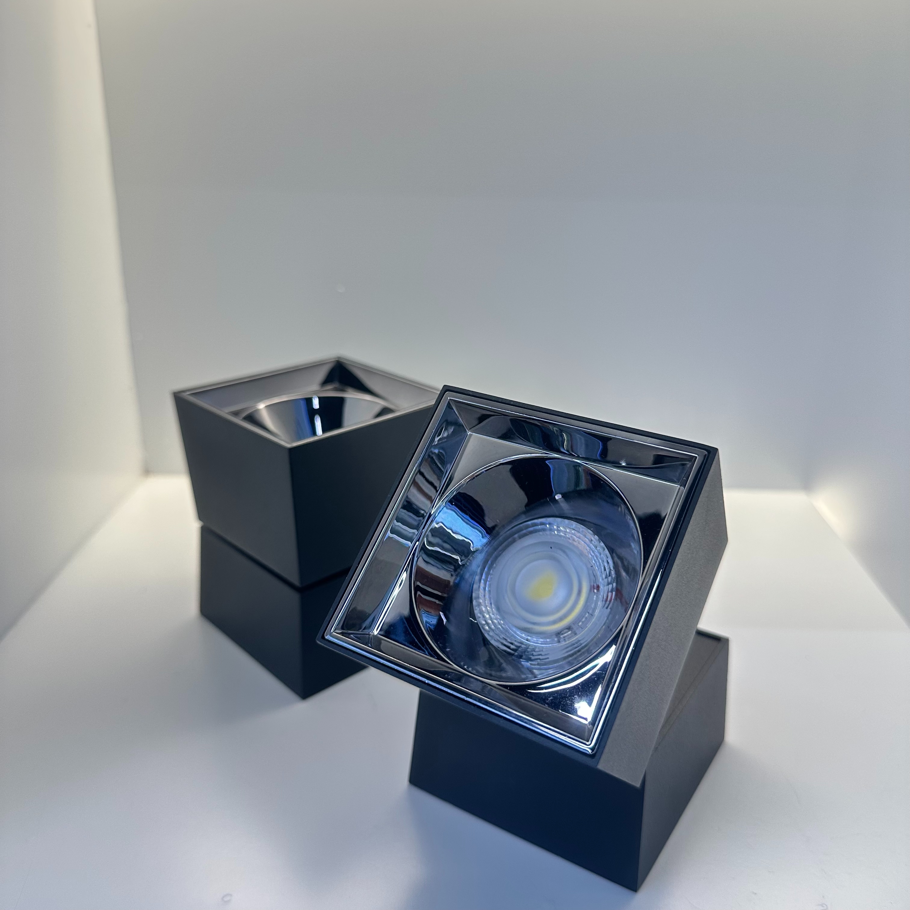 COB downlight LED DOWN LIGHT 3 inches 5 inches 7 inches Black reflective matte details Picture