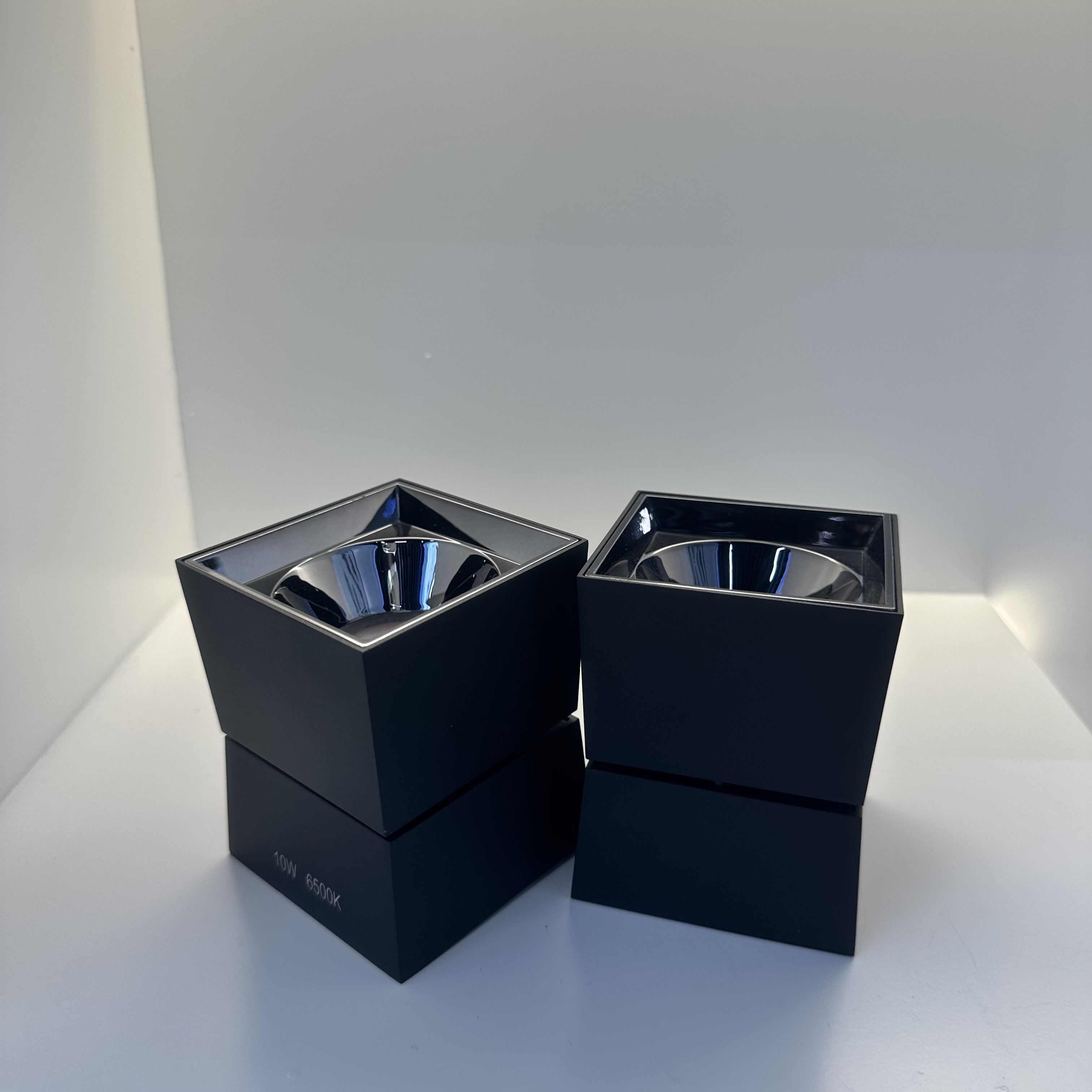 COB downlight LED DOWN LIGHT 3 inches 5 inches 7 inches Black reflective matte Item Picture