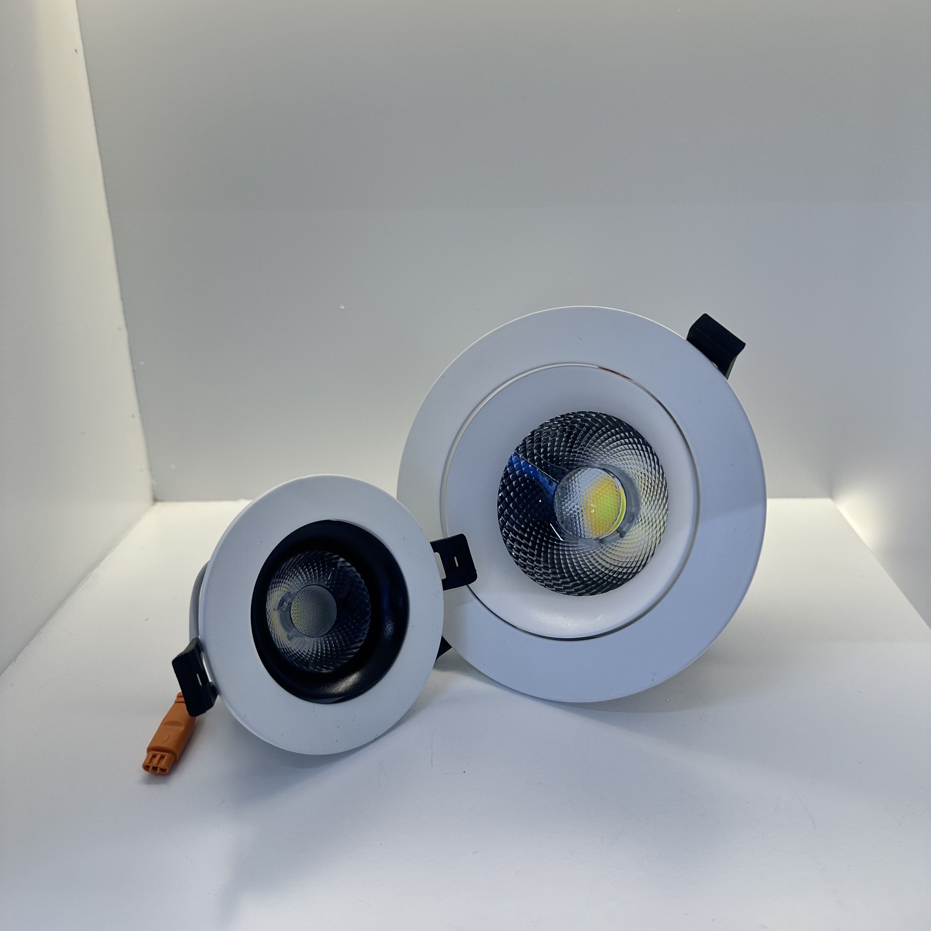 COB downlight LED DOWN LIGHT 3 inches 5 inches 7 inches black white reflective matte Application Scenario