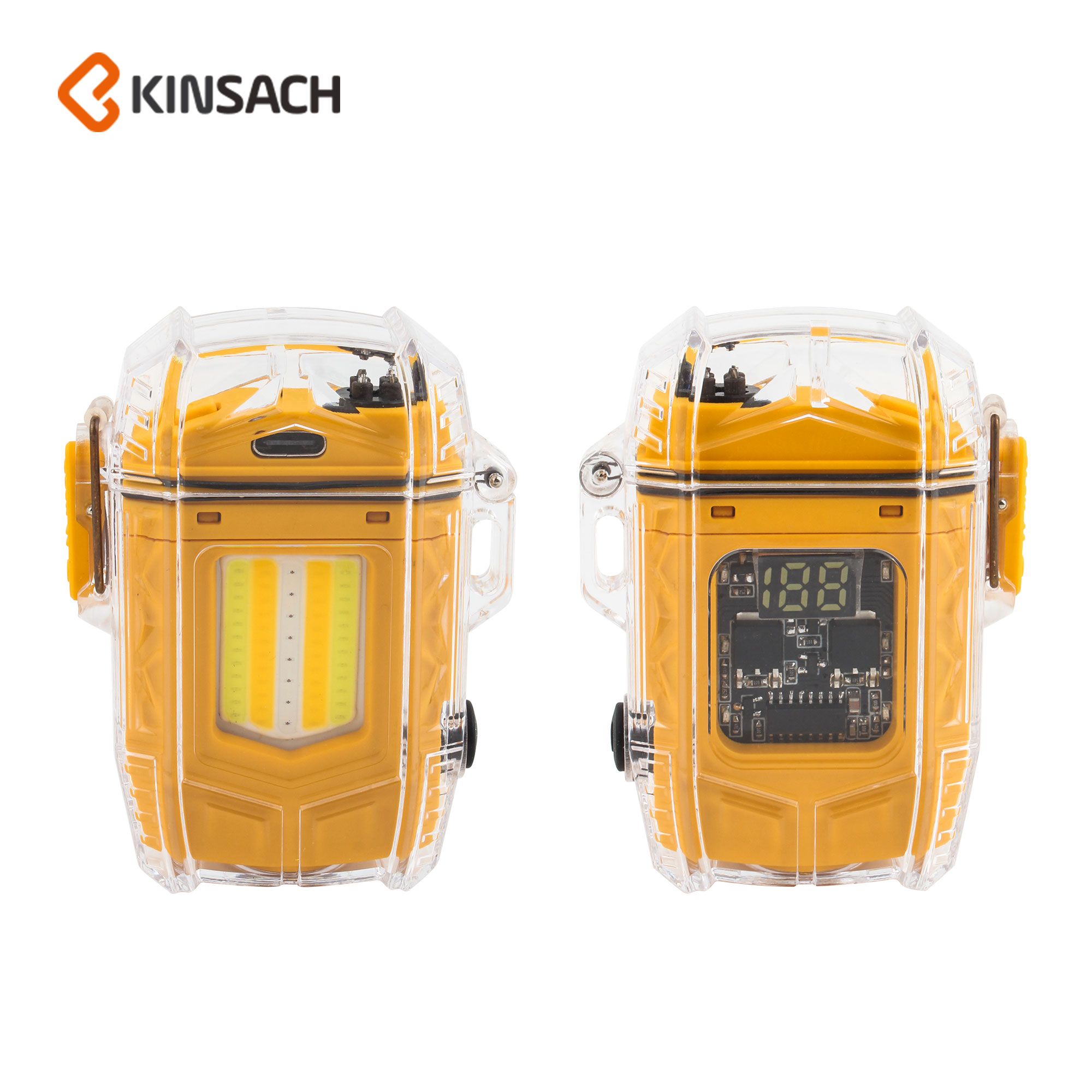 运动神器防风防水电弧火机可充电可照明高续航打火机