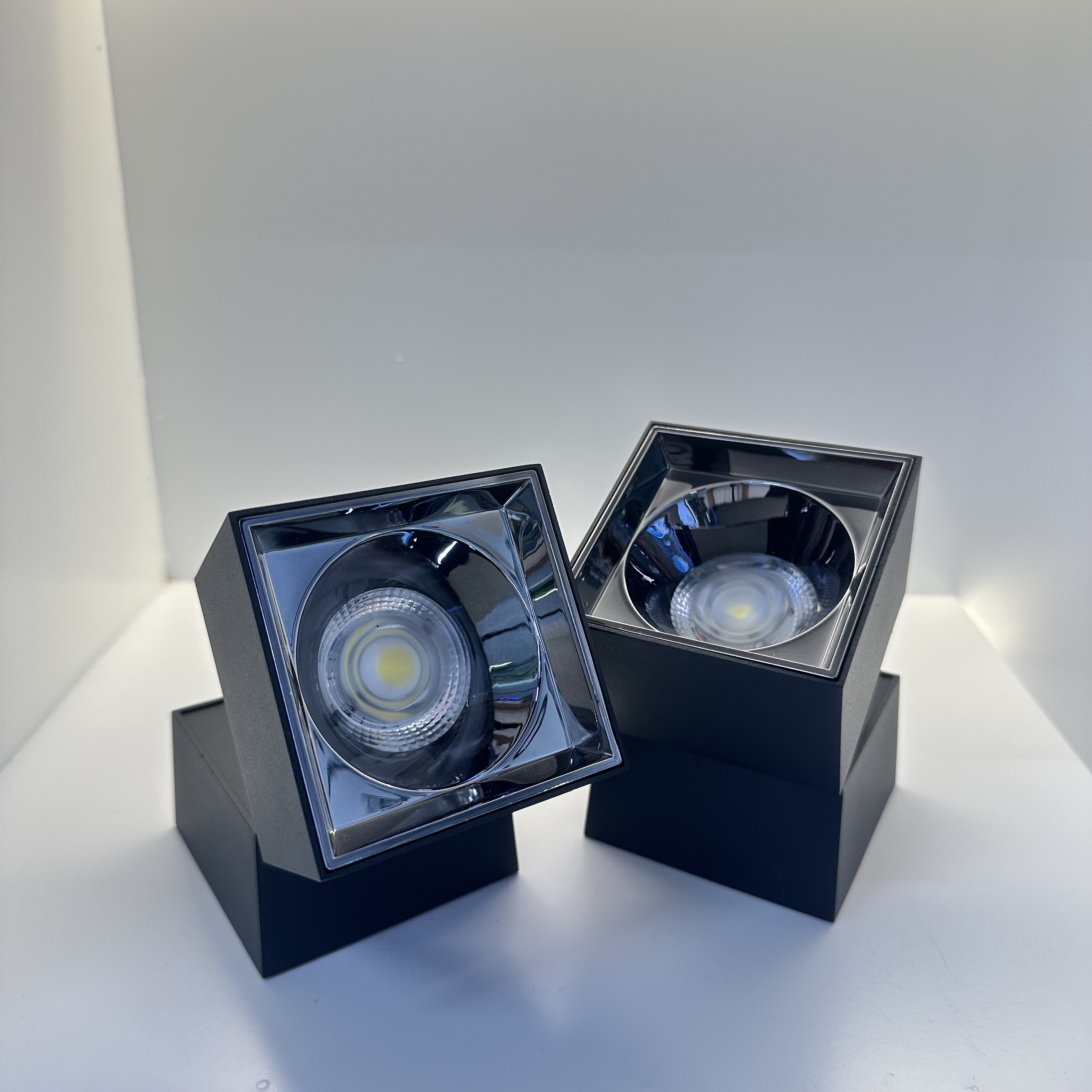 COB downlight LED DOWN LIGHT 3 inches 5 inches 7 inches Black reflective matte