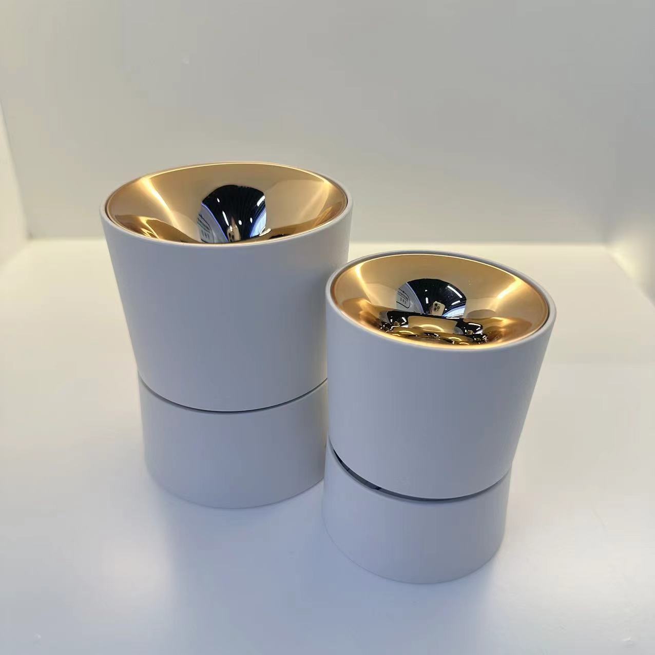 COB downlight LED DOWN LIGHT 3 inches 5 inches 7 inches white gold reflective Item Picture