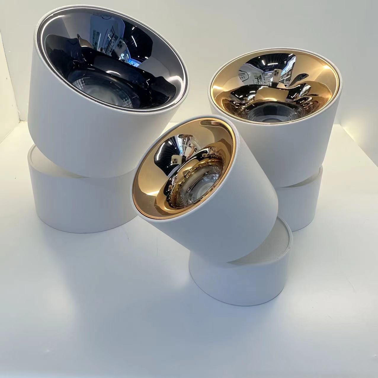 COB downlight LED DOWN LIGHT 3 inches 5 inches 7 inches white gold reflective Specification image