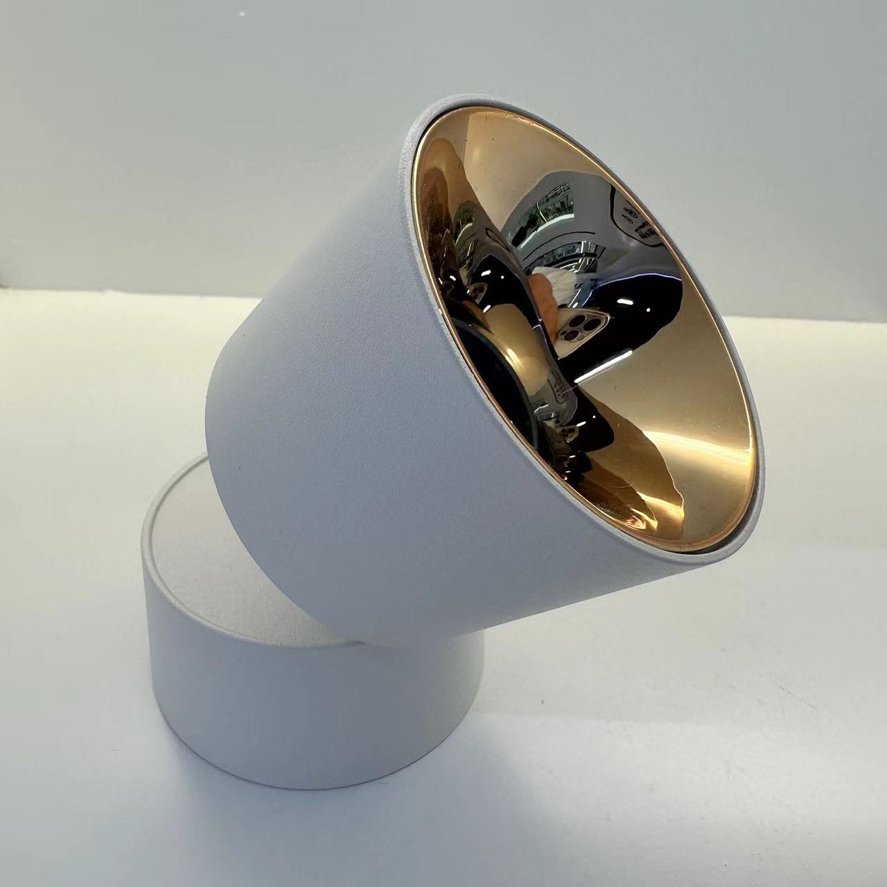 COB downlight LED DOWN LIGHT 3 inches 5 inches 7 inches black gold reflective Item Picture