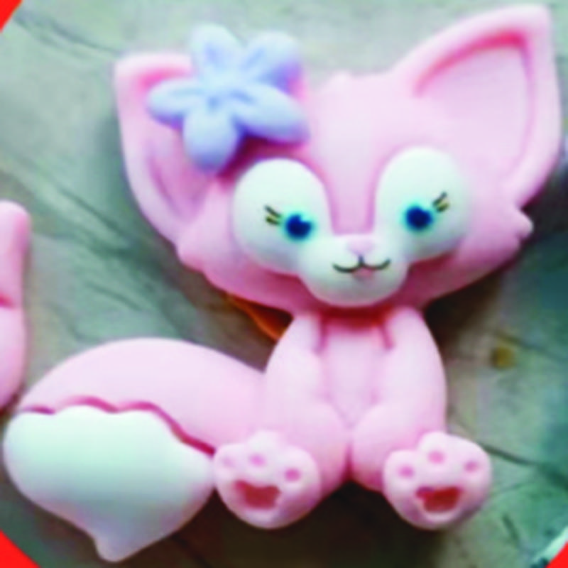 Special offer cream wholesale 7468, personalized cartoon phone cases, fridge magnets, ornaments, hair band material packs for foreign trade