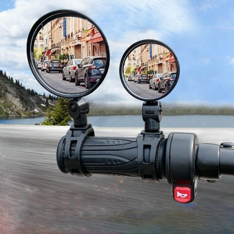 YW-FG-7-9 Convex mirror Bicycle rear view mirror Wide Angle convex mirror Bicycle mirror Rear view mirror Safety mirror single price