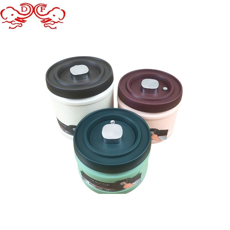 DF99387 stainless steel vacuum food storage box, vacuum sealed jar, sealed food storage box, vacuum lunch box, bento box, DF Trading house Application Scenario
