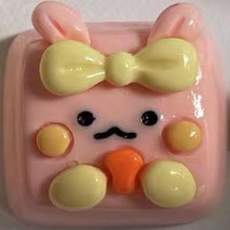 Hair accessories, children's patches, cartoon accessories, ornaments, necklaces, handcrafted 7674 resin simulation decoration