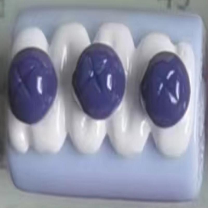 diy toy materials, cartoon ornaments, fridge magnets, three-dimensional decoration, decorative glue, 7695 accessories, foreign trade