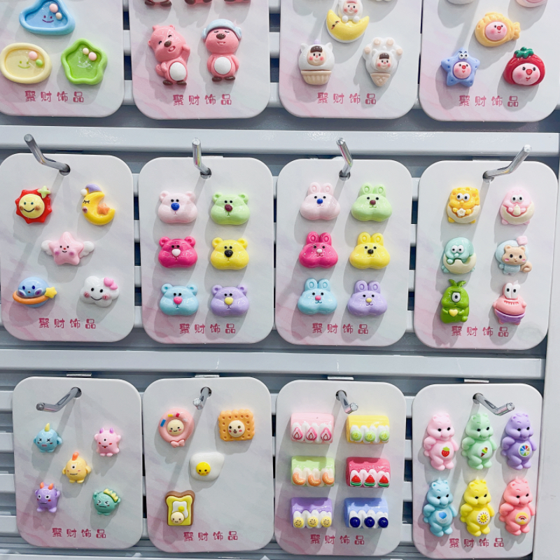 Diy Accessories Scrunchie Creative Drop Glue Hand Accessories Personality Hair Accessories Head Rope Simulation Earrings Resin 8267 Specification drawing