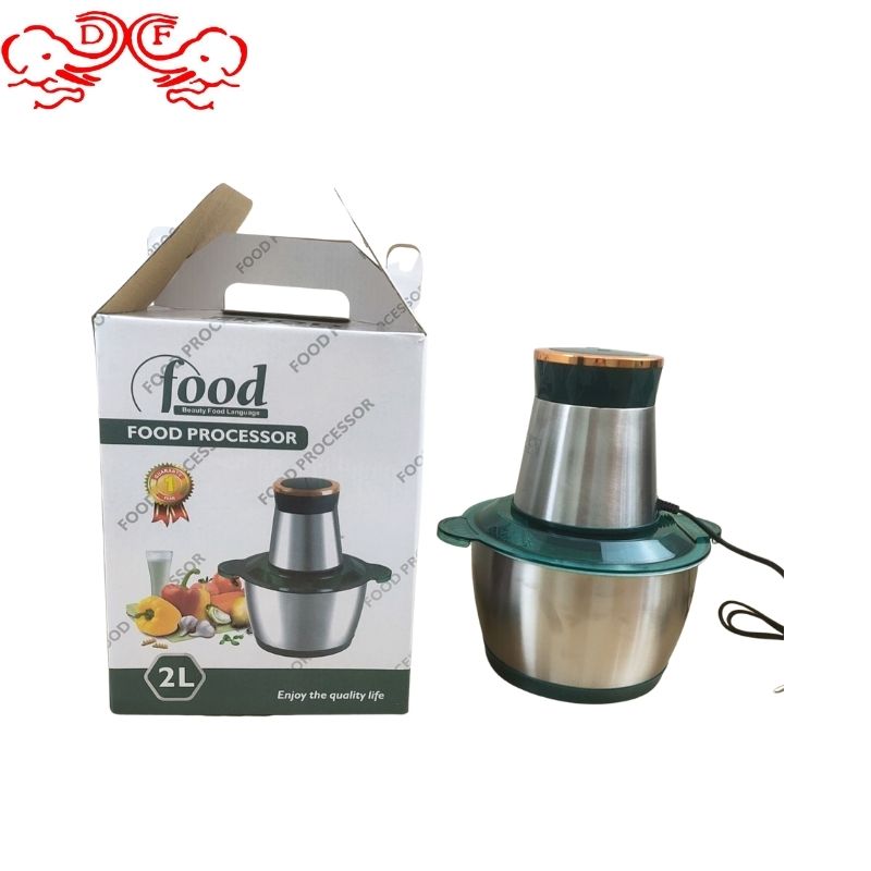 DF99943 Meat grinder, household electric stainless steel filling, vegetable mincing, meat mincing machine, garlic and chili food processor, DF Trading house details Picture