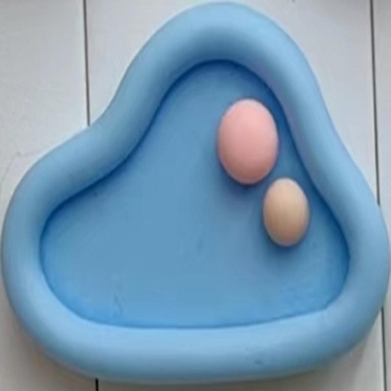 Cream material package, diy personalized props, foreign trade jewelry, necklace, phone case, resin 7668