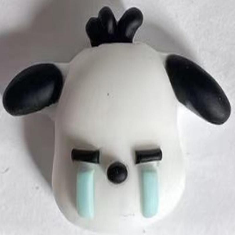 7663 Cream Personalized jewelry, food and play wholesale, decorative earrings, hair bands, hair accessories, cartoon accessories and ornaments