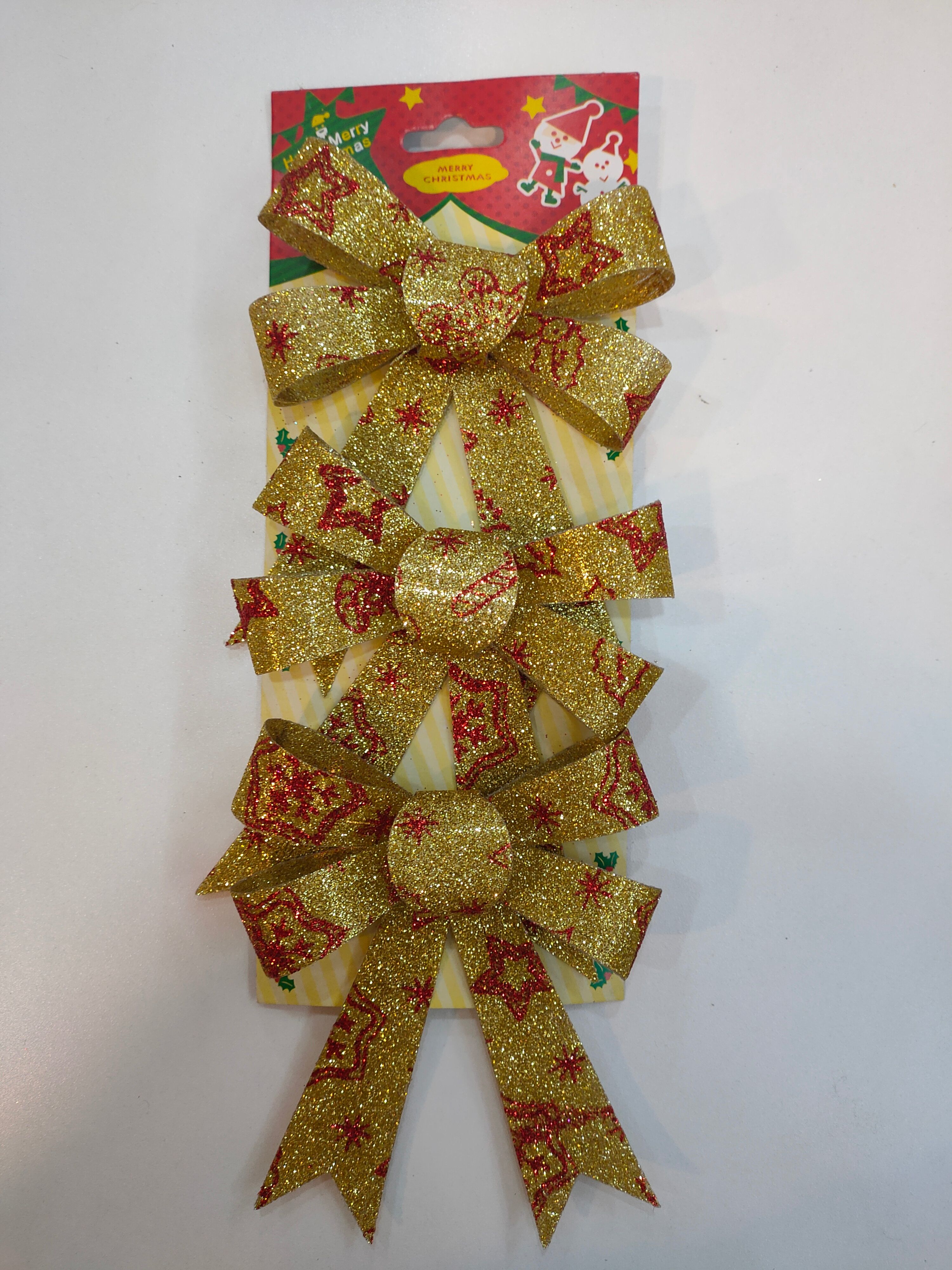 Bow decoration for festive atmosphere, festive decoration, gift decoration, Christmas window display decoration, wholesale of festive supplies Application Scenario
