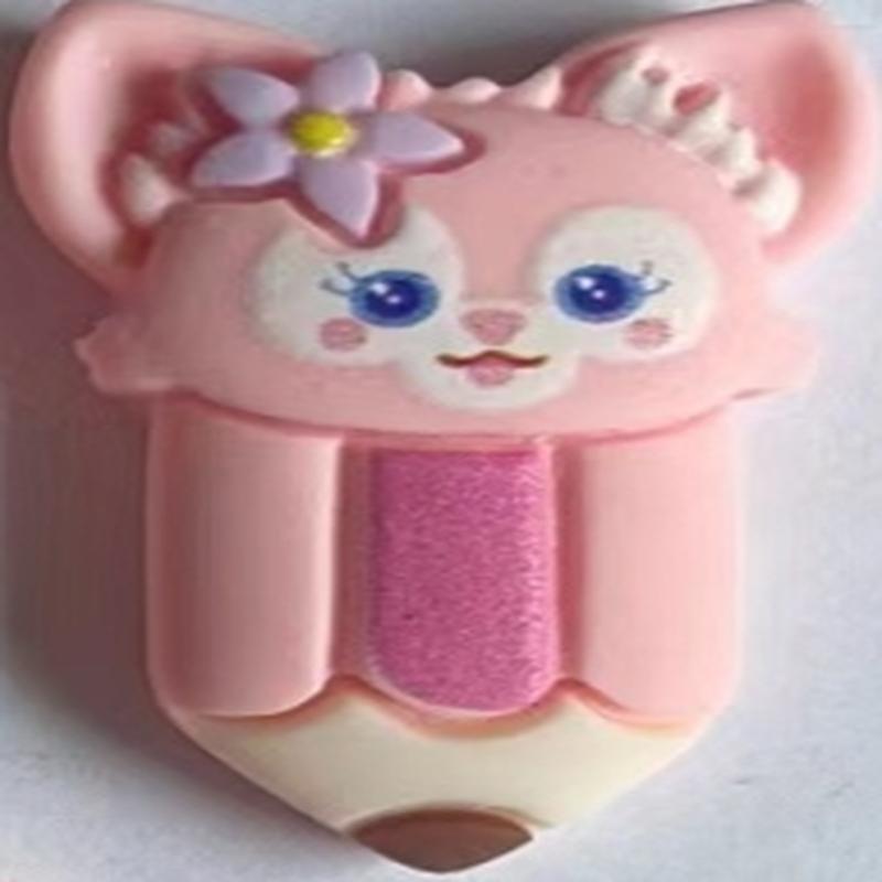Wholesale creative materials, fridge magnets with resin, cute decorations, 8014 three-dimensional hair tie ornaments, leather ropes, personalized