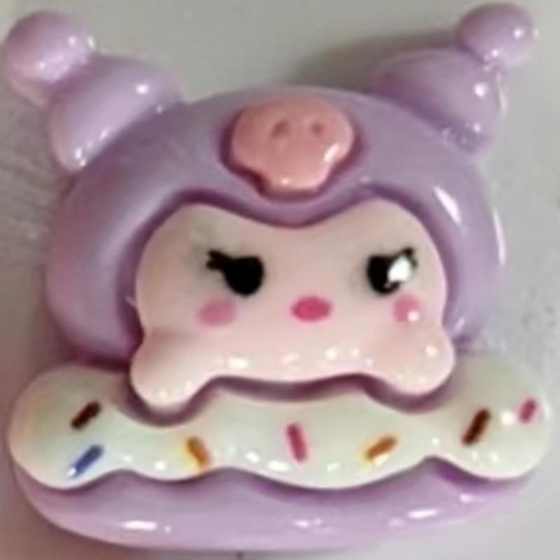 头绳树脂立体手工装饰8284耳环饰品项链diy仿真奶油手饰品