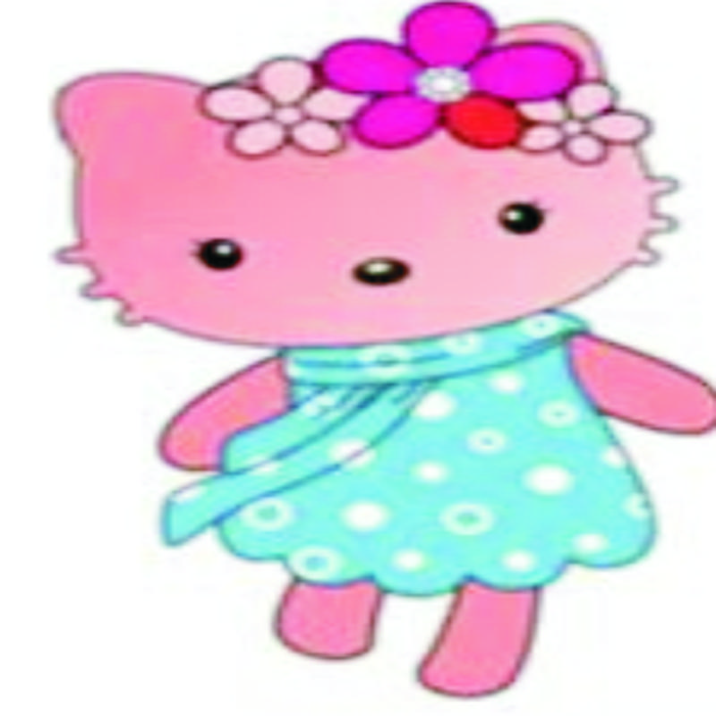 Three-dimensional handmade hair tie, food and play accessory diy7539 toy, cute handmade hair tie